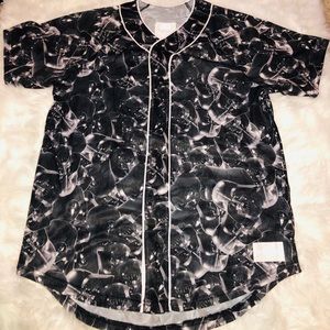 On The Byas PacSun Star Wars Jersey Darth Vader M